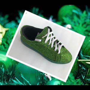 custom glitter shoes